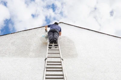 Peinture extérieure au Faouët — façades et ravalement